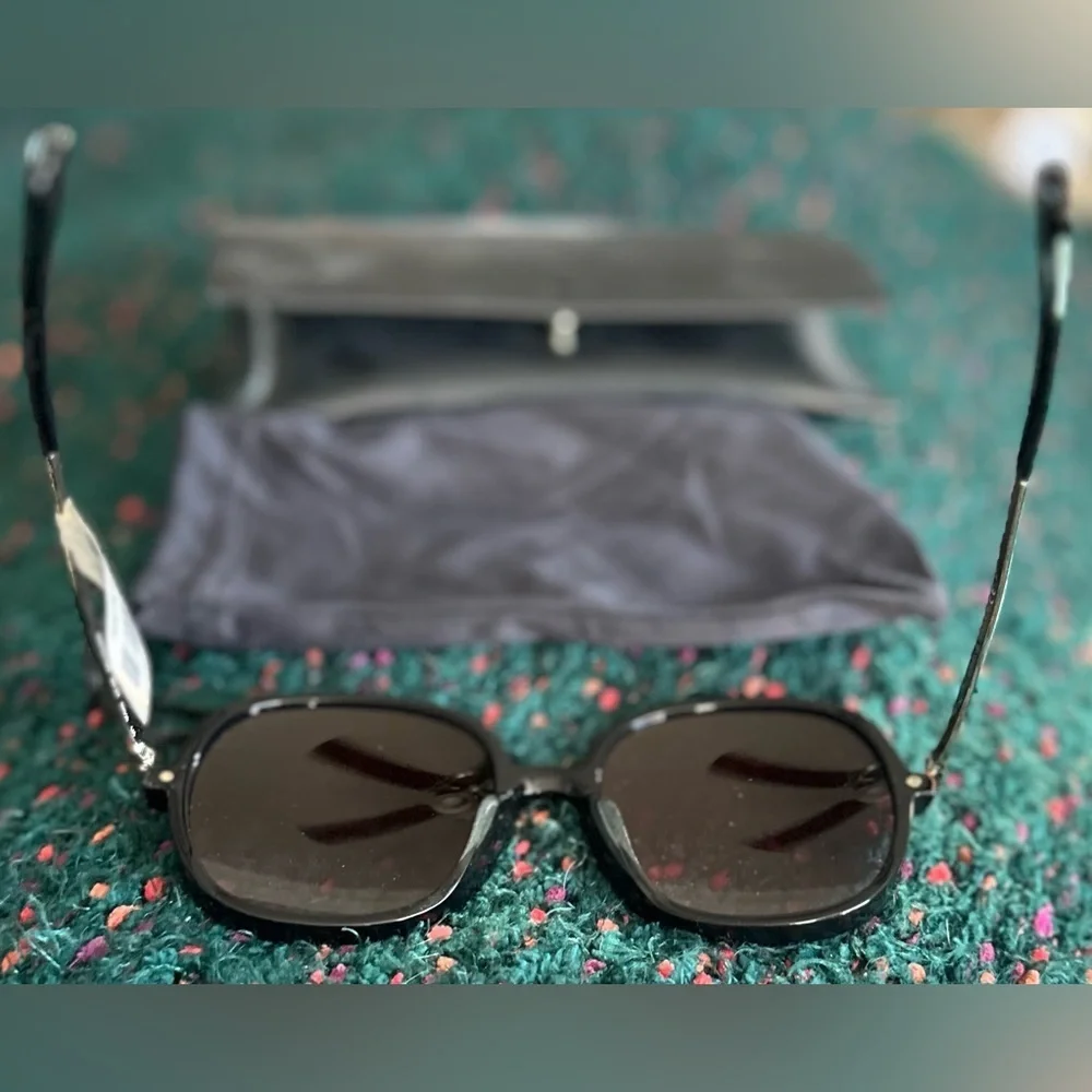 RARE rag & bone 1031/G/S Oversized Round Sunglasses NWT Full Set